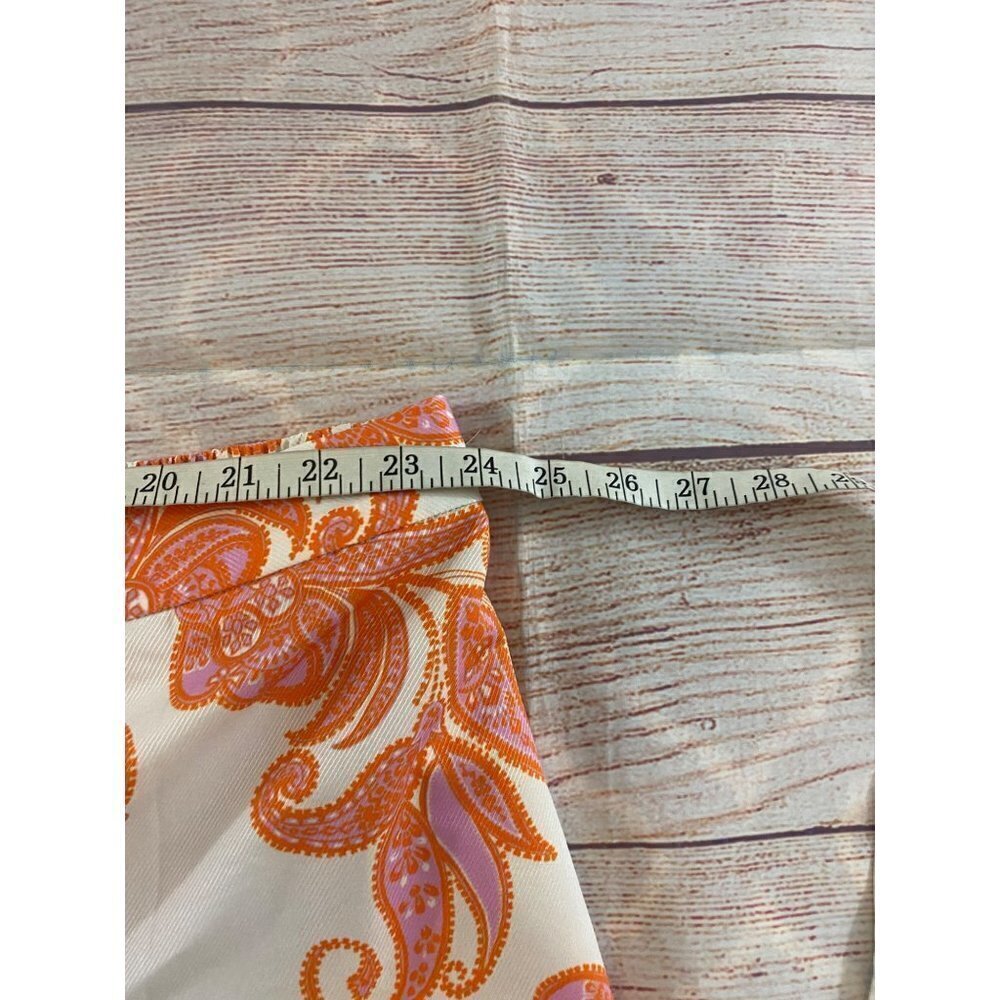 Eloquii Women's Patterned Colorful Crop Pants - 26 - Picture 9 of 13